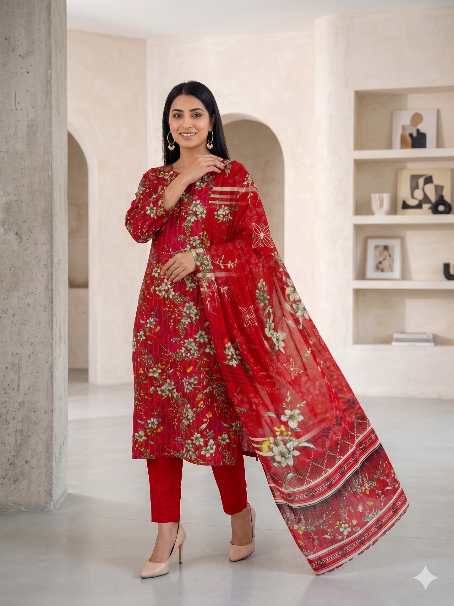 Alkaram Zayan Collection Digital Lawn | Volume No-1125