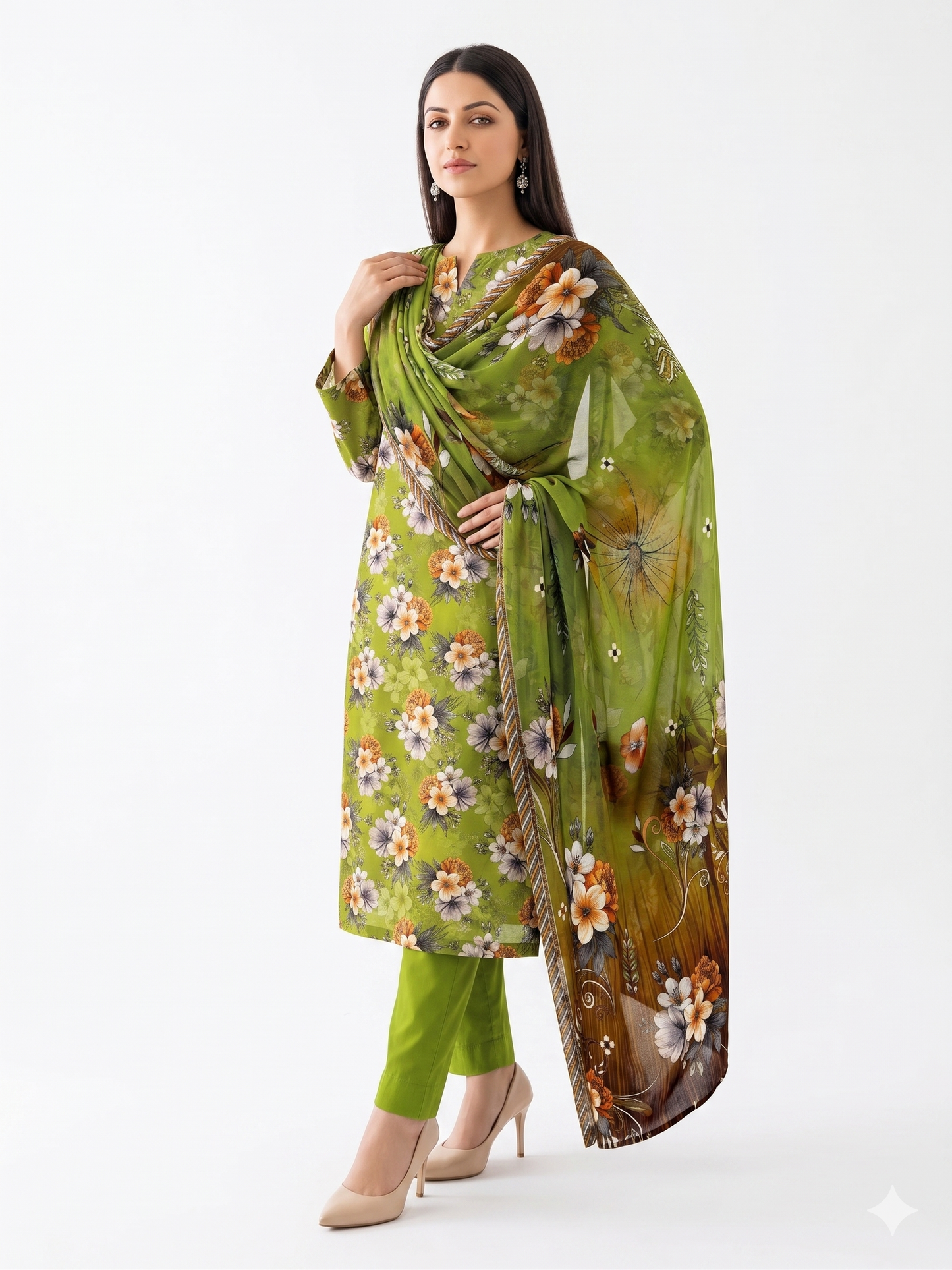 Alkaram Zayan Collection Digital Lawn | Volume No-1124