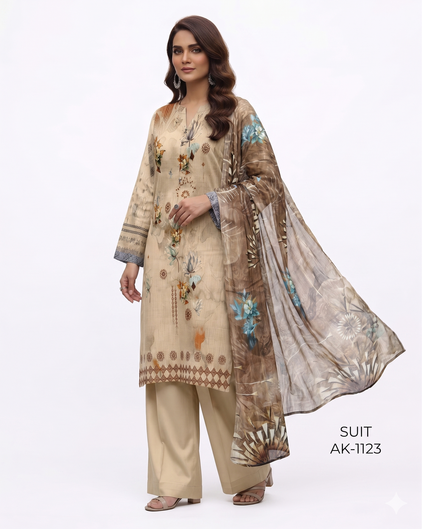 Zayan Collection – Bana Dora Bold Print (Vol #1123)