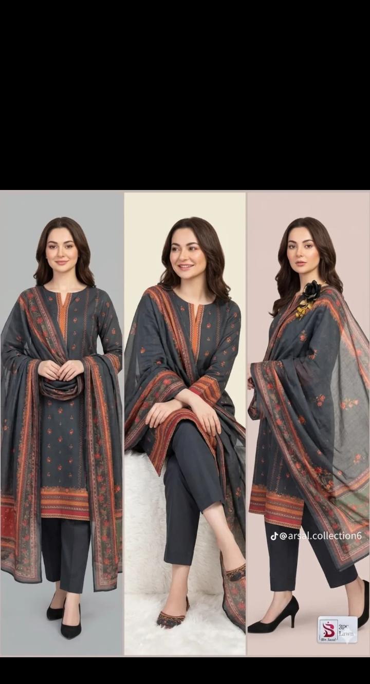 Midnight Amber: The Classic Charcoal Floral Series V34567