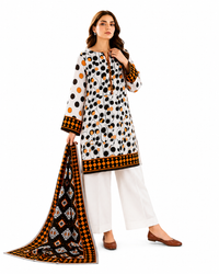 Bin Saeed Zoey Volume 01 – Design 38 | Premium Digital Lawn 3-Piece Suit