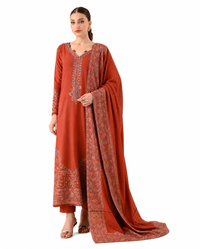 BATIK Premium Embroidered Luxury Lawn 3-Piece Suit