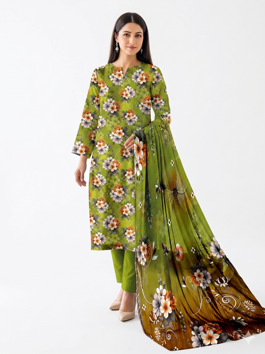 Alkaram Zayan Collection Digital Lawn | Volume No-1124