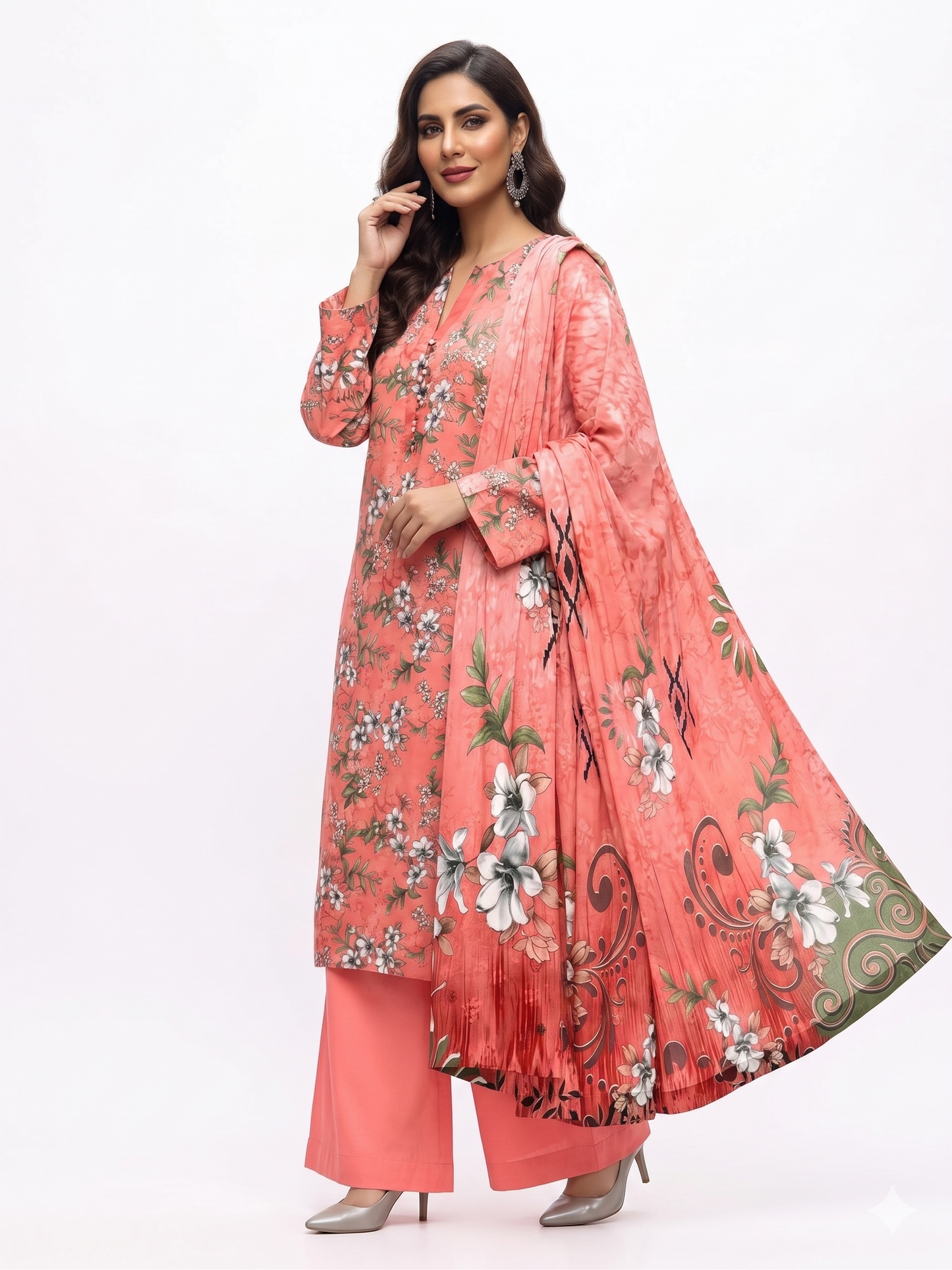 Alkaram Zayan Collection Digital Lawn | Volume No-1132