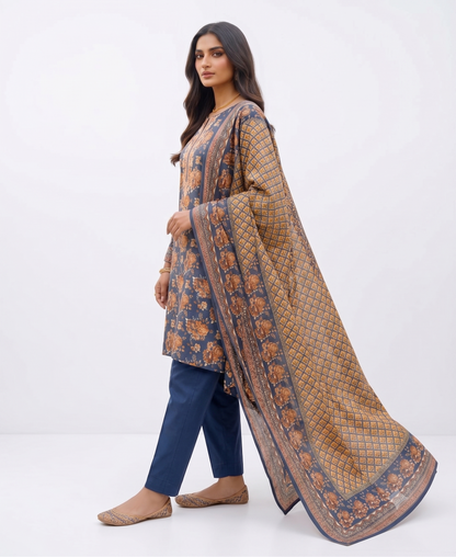 Zayan Collection 3PC Digital Lawn Unstitched