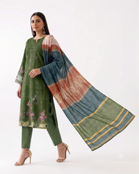 Daman by AA Zayan Collection 3PC Digital Lawn Slub