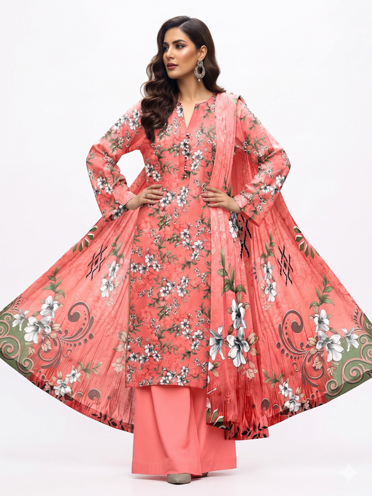 Alkaram Zayan Collection Digital Lawn | Volume No-1132