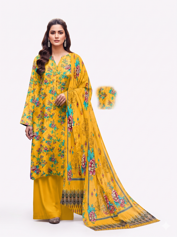 Alkaram Zayan Collection Digital Lawn | Volume No-1130