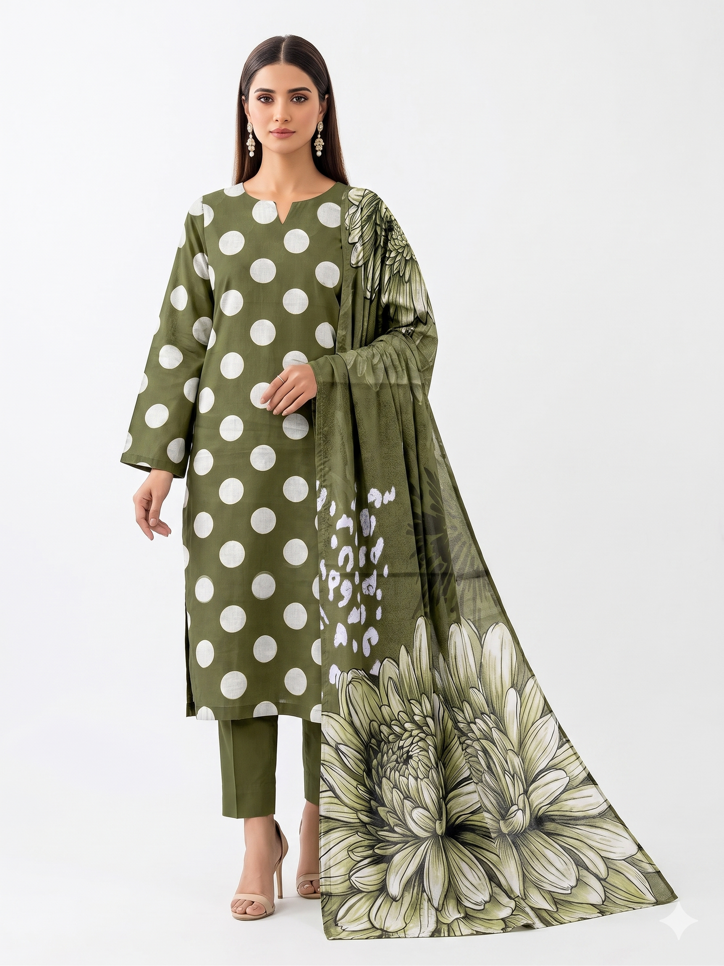 Alkaram Digital Lawn - Zayan Collection  Vol. 1120