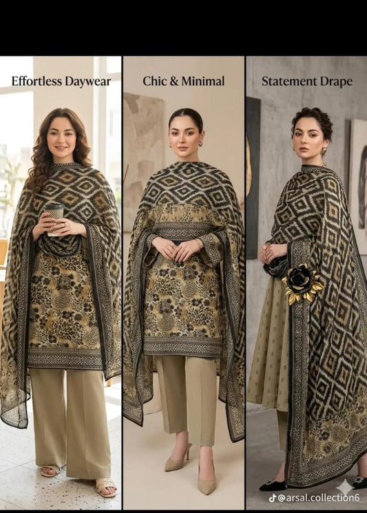 The Eternal Ikat Series: Three Ways to Style Heritage BIN SAEED V341