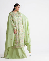 Kayseria Premium Embroidered Luxury Lawn – 3 Piece Suit (AK-3401)