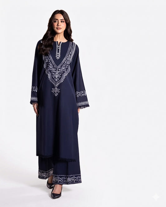 Faiza Saqlain Mahi – Premium Embroidered Luxury Lawn (AK-3420)