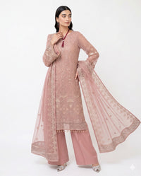 Flossie Premium Embroidered Luxury Lawn – 3-Piece Suit (AK-3370)