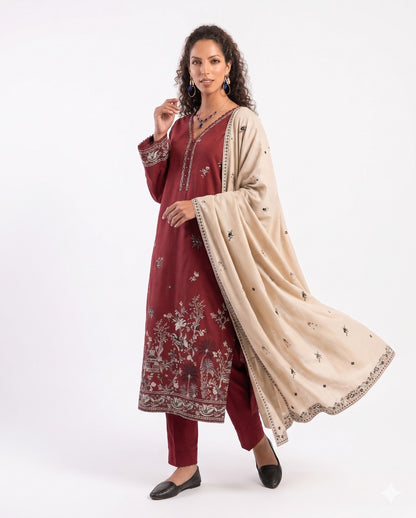 Image Ayluna – Premium Embroidered Luxury Lawn (AK-3287)
