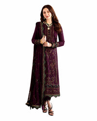 Asim Jofa Premium Embroidered Luxury Lawn 3-Piece Suit | AK-3386