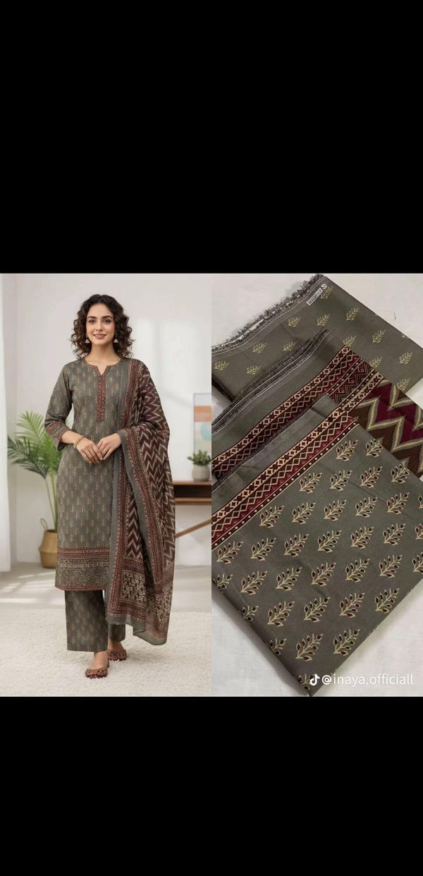 Ashwood Grace Printed Three-Piece Suit