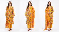 Sunflower Garden Printed Lawn Suit