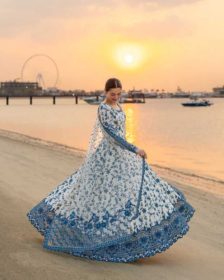 Faiza Saqlain Jehona – Premium Embroidered Luxury Lawn (AK-3412)
